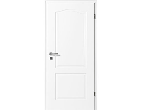 Zimmertür mit Zarge Narva 2FB weißlack Rundkante