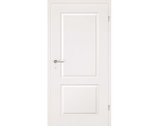 LEBO Zimmertür mit Zarge weißlack Basic Formelle 20 Rundkante VOLLSPANPLATTE