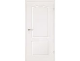 LEBO Zimmertür mit Zarge weißlack Basic Brillant Formelle 21 Rundkante VOLLSPAN